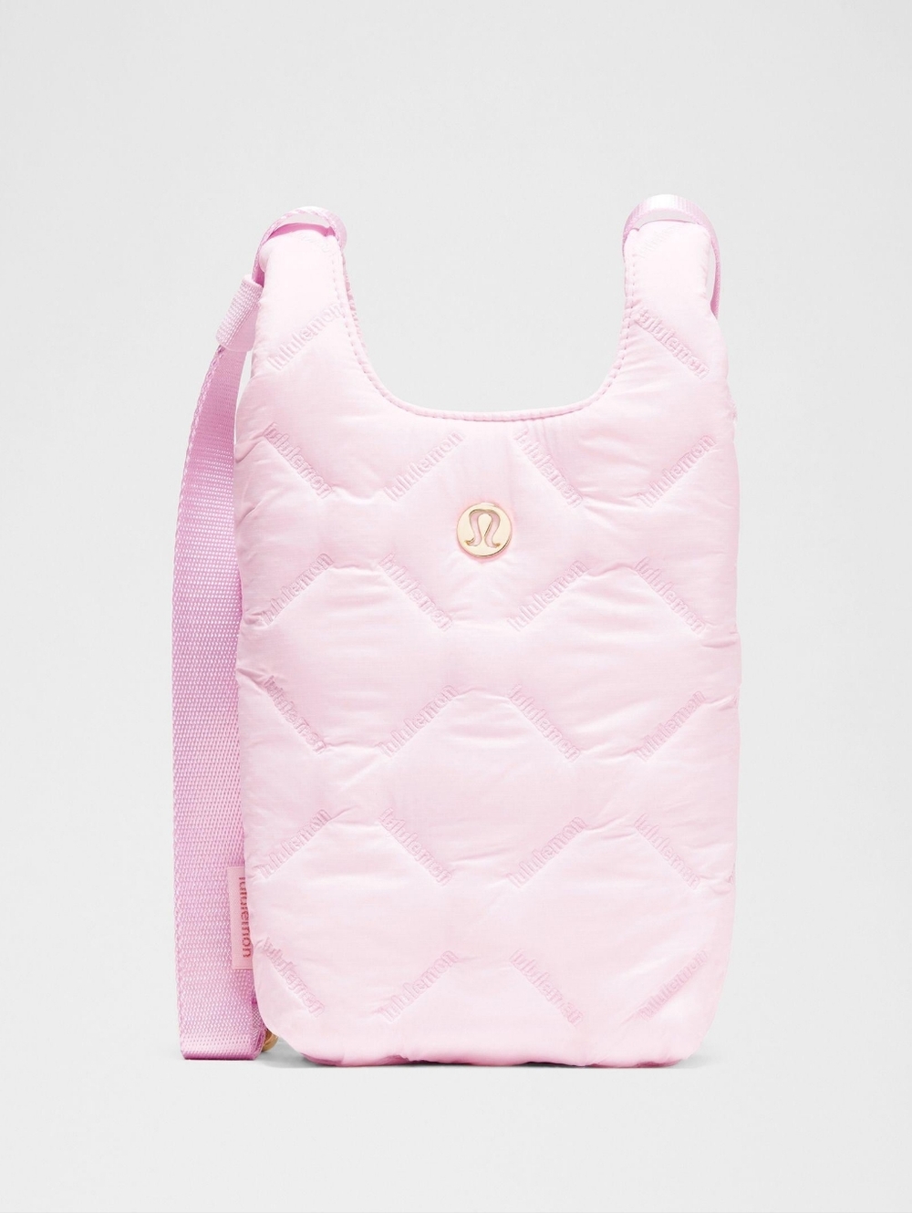 NWT Lululemon Quilty Pleasures Phone Crossbody Bag 1L Blissful Pink Sold Out